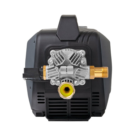 front side view of active 2.0 pressure washer with pressure washer pump