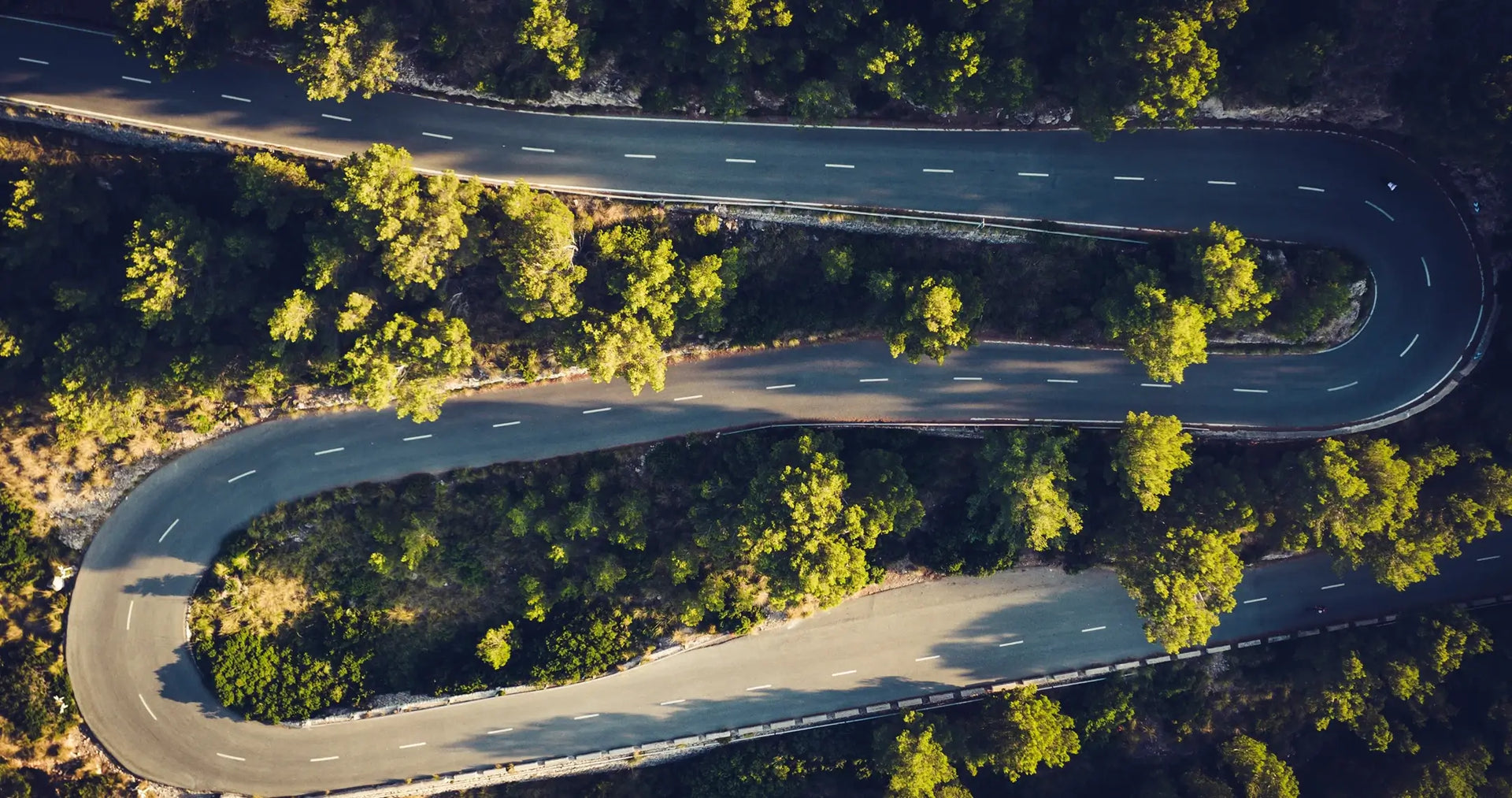 Scenic open road